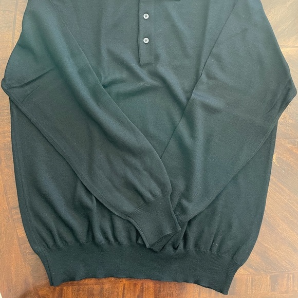Neiman Marcus knit polo - Black - Picture 5 of 5